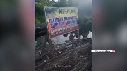 Detik-detik Seorang Warga di Kalimantan Utara Diterkam Buaya