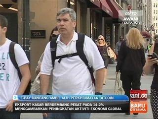 E-Bay rancang ambil alih perkhidmatan Bitcoin