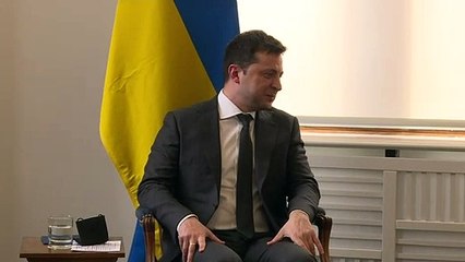 Boris Johnson and Volodymyr Zelenskyy meet in Germany