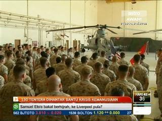 130 tentera dihantar bantu krisis kemanusiaan