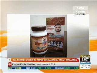 2 produk Skyline Al Taqwa mengandungi bahan terlarang