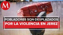 Cientos de pobladores se han ido por la inseguridad en Zacatecas