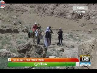ISIL bunuh 500 etnik Yazidi
