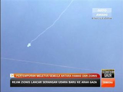 Pertempuran meletus semula antara Hamas dan Zionis