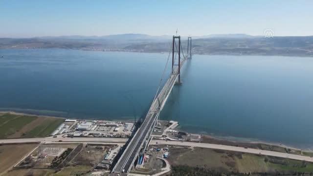 Son dakika haberleri: ÇANAKKALE - Bakan Karaismailoğlu: 1915 Çanakkale Köprümüz en'lerin projesidir