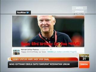 GGMU untuk hari jadi Louis Van Gaal