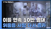 신규 확진자 이틀째 10만 명 넘어...위중증 다시 4백 명대 / YTN