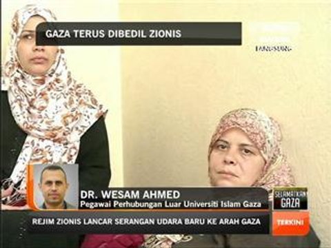 'Gaza terus dibedil zionis' - Pegawai Kanan Hamas