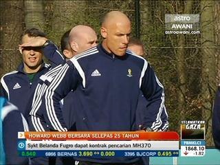 Howard Webb bersara selepas 25 tahun