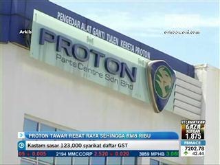 Proton tawar rebat raya sehingga RM8 ribu