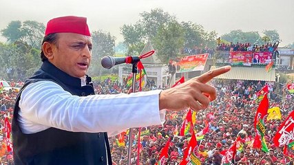 Watch: Akhilesh Yadav slams BJP for lying about SP’s links to Ahmedabad blasts accused