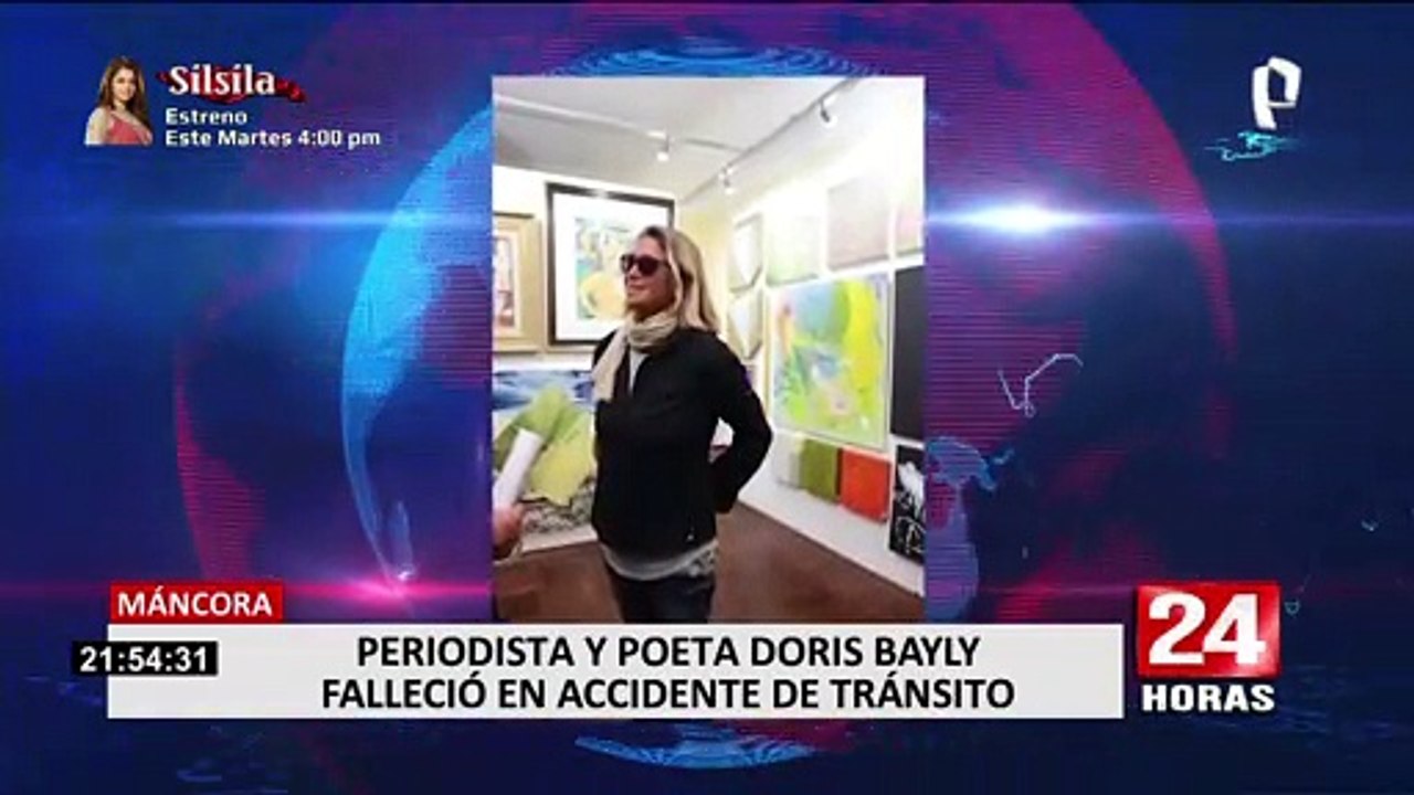 Doris Bayly, hermana de Jaime Bayly, falleció en accidente de tránsito