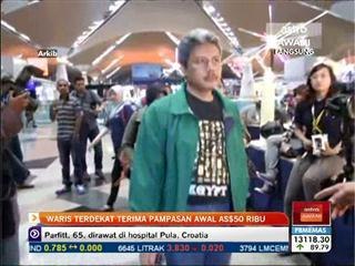 Waris terdekat terima pampasan awal AS$50 ribu