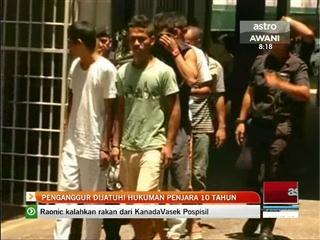 Pengganggur dijatuhi hukuman penjara