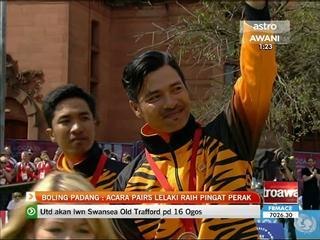 Boling Padang: Acara pairs lelaki raih pingat perak