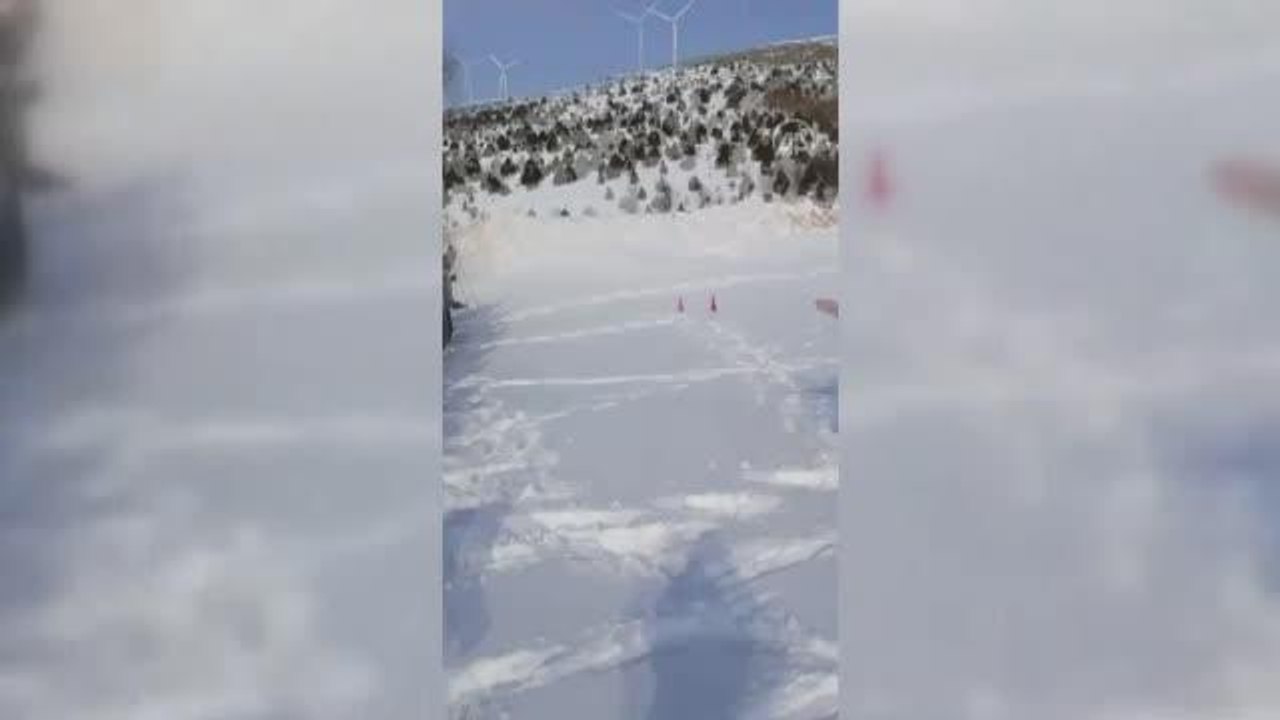 Çığ arama ve kurtarma tatbikatı yapıldı