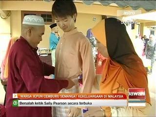 Warga Jepun cemburu semangat kekeluargaan di Malaysia