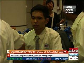 Skuad menembak puas hati walau gagal capai sasaran