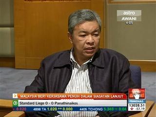 Malaysia beri kerjasama penuh dalam siasatan lanjut