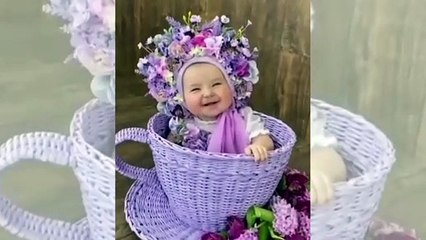 These Cute Happy babies will definitely make your day - Funny Baby