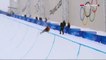 Un skieur percute un cameraman - JO 2022