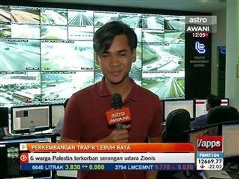 Perkembangan trafik lebuh raya hari raya ke-4
