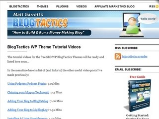 Putting AdSense in a Blog Header