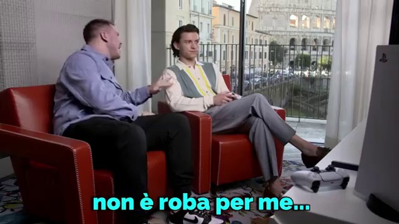 GIOCO a UNCHARTED con TOM HOLLAND
