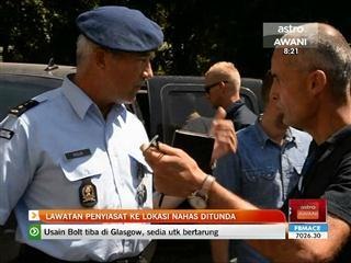 Lawatan penyiasat ke lokasi nahas ditunda