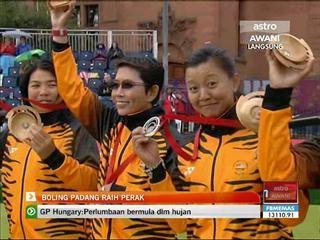Sukan Komanwel 2014: Boling padang raih perak