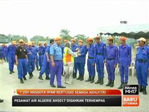 7200 anggota JPAM bertugas semasa Aidilfitri
