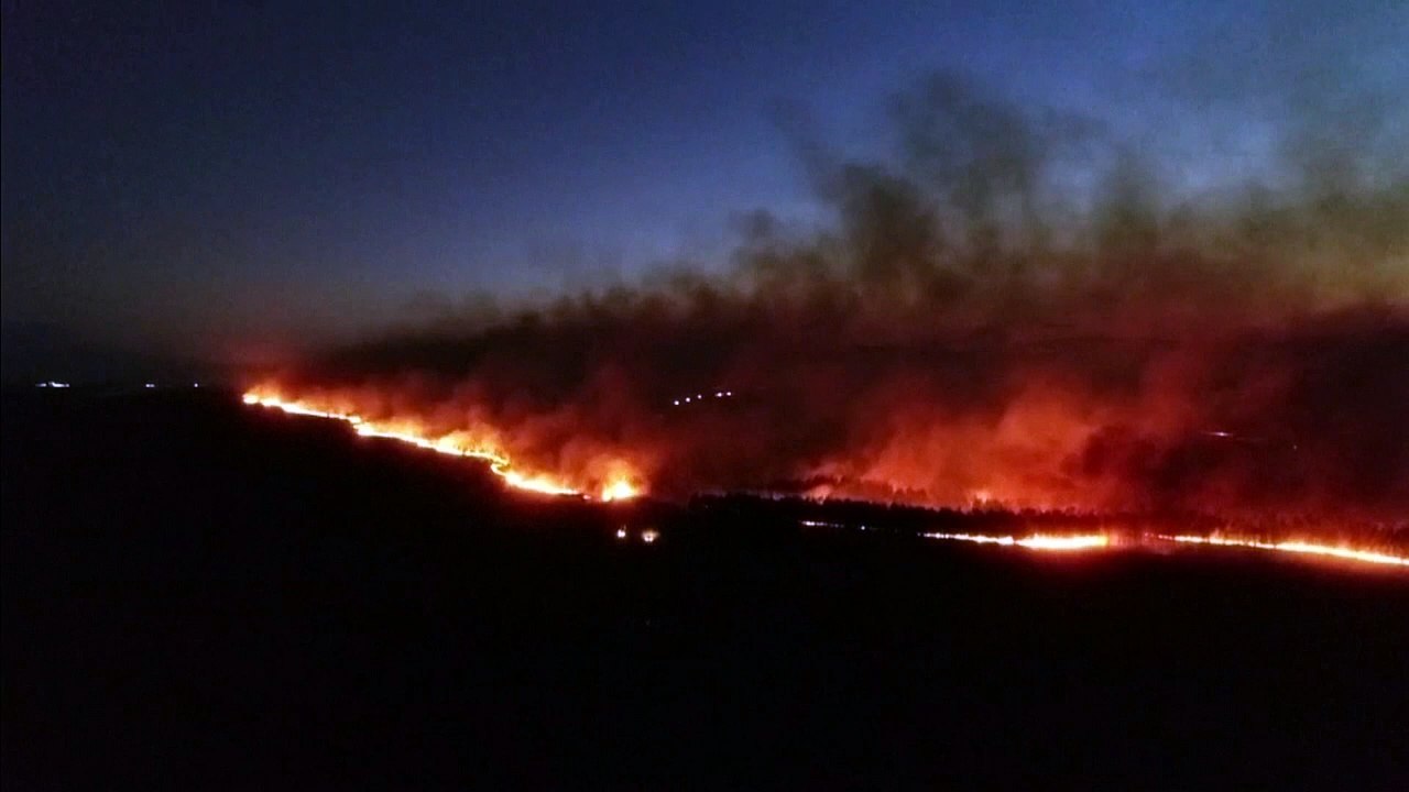 В Аргентине не удаётся взять под контроль лесные пожары