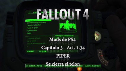 Fallot 4 Mods PS4 - #3 PIPER Se cierra el telon - canalrol 2022
