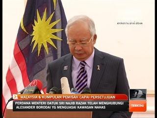 Malaysia & kumpulan pemisah capai persetujuan