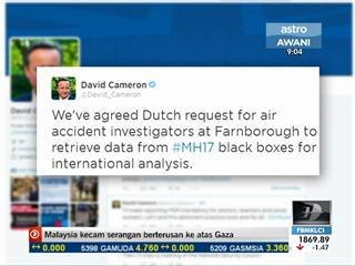 Belanda minta Britain analisis data kotak hitam