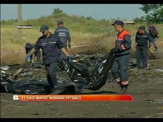 21 lagi mayat mangsa ditemui