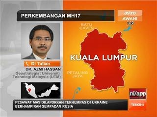 Perkembangan tragedi pesawat MAS MH17