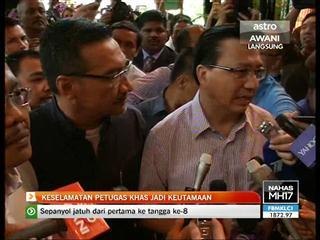 Nahas MH17: Keselamatan petugas khas jadi keutamaan