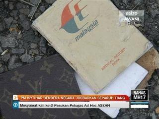 PM isytihar bendera negara dikibar separuh tiang