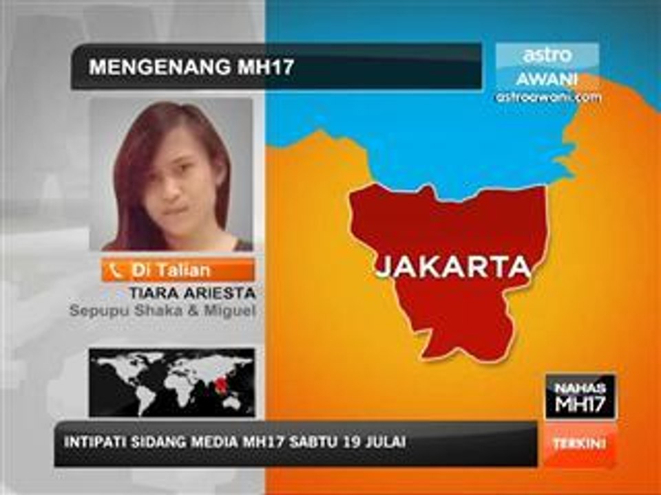 Mangsa mohon didoakan keselamatan sebelum menaiki MH17