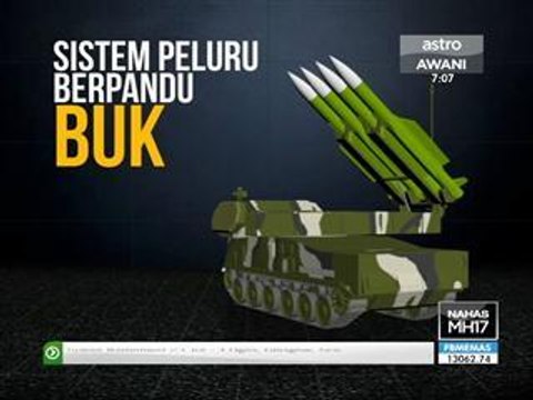 Nahas MH17: Sistem peluru berpandu BUK-M1-2
