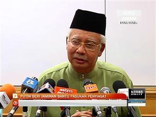 Putin beri jaminan bantu pasukan penyelamat