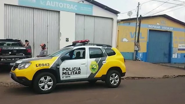 Homens são pegos em flagrante durante tentativa de furto em empresa de Cascavel e acabam detidos pelo proprietário