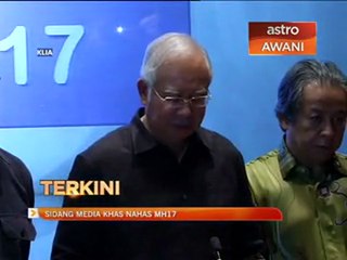 MH17: Sidang media khas oleh Perdana Menteri