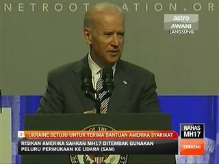 Ukraine setuju untuk terima bantuan Amerika Syarikat