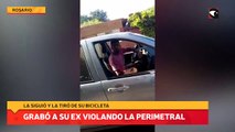 Su ex pareja la siguió a pesar de tener una perimetral