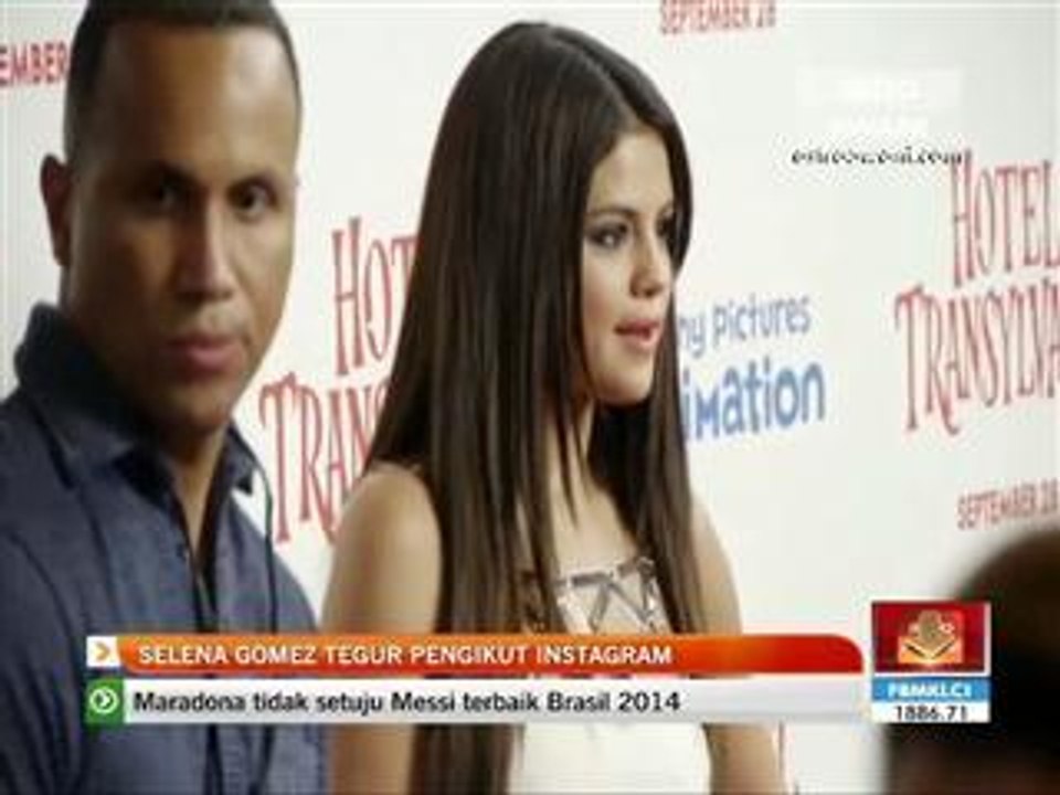 Selena Gomez tegur pengikut Instagram