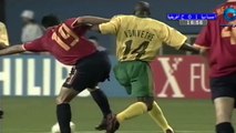 الشوط الاول مباراة اسبانيا و جنوب افريقيا 3-2 كاس العالم 2002