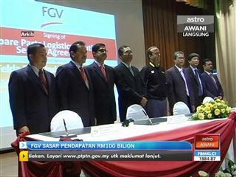 FGV sasar pendapatan RM100 bilion
