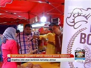 Eksploitasi selebriti untuk tarikan Bazar Ramadan